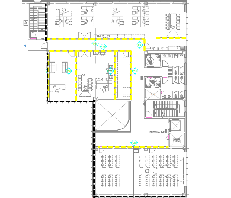 4층은 온누리홀, 화상상담실, 회의실, 사무실, 문서고가 위치해이습니다.