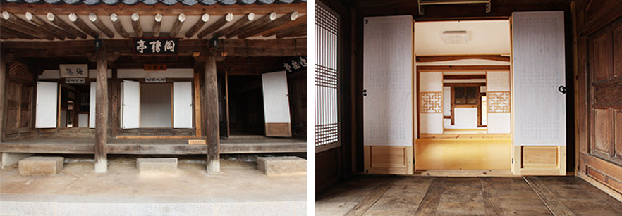 랑채 내부, 외부 이미지